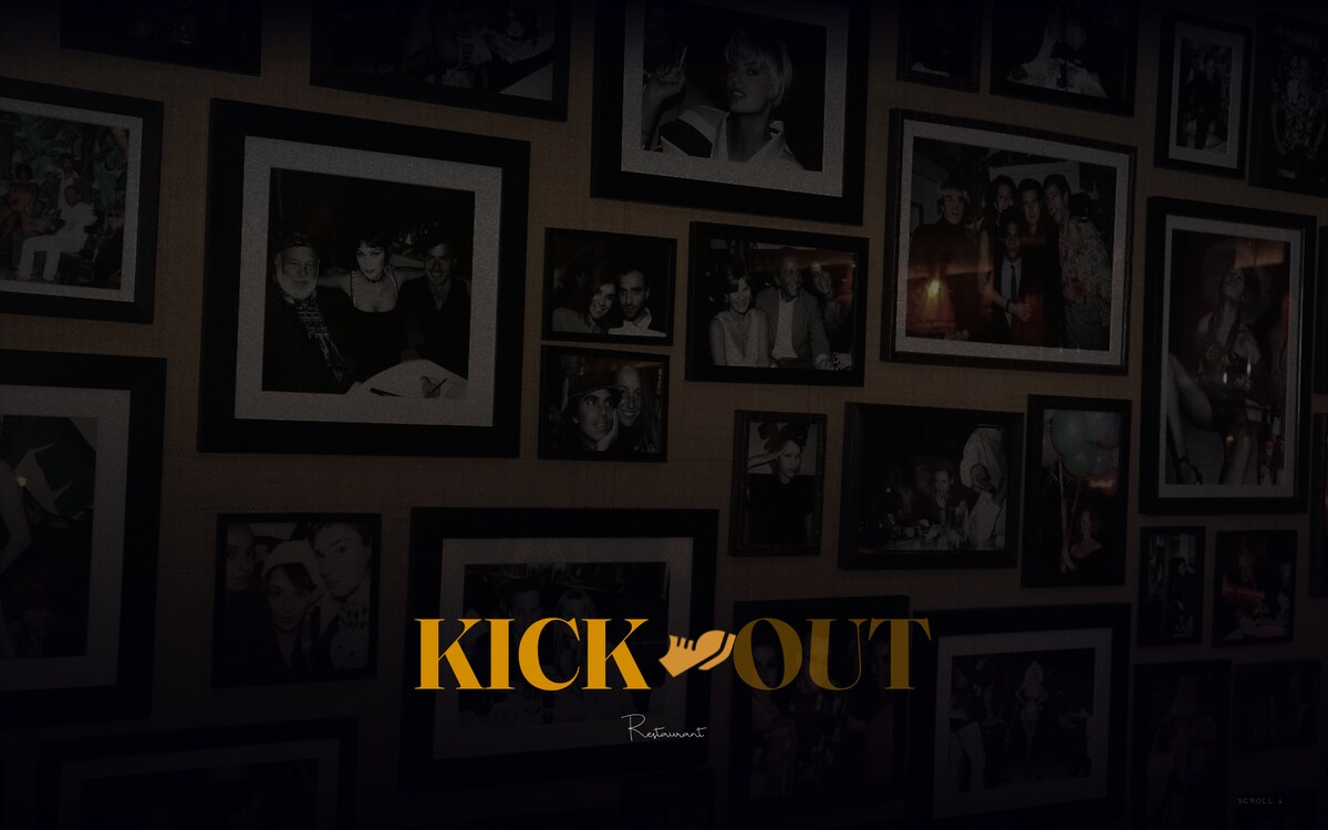 KICK-OUT restaurant, speculative hospitality brand